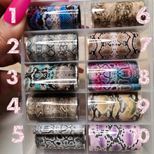 Load image into Gallery viewer, White Python - Ritzi Beauty Co. -Press On Nails