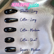 Load image into Gallery viewer, Gilded Blues - Ritzi Beauty Co. -Press On Nails