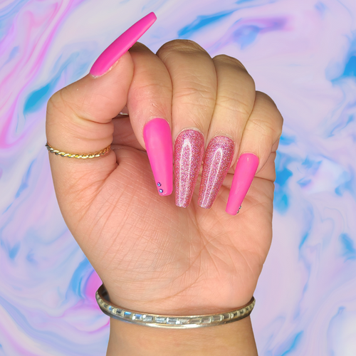 Electric Bubblegum - Ritzi Beauty Co. -Press On Nails